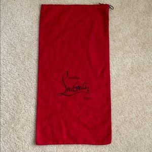 Christian Louboutin Dust Bag for tall boots